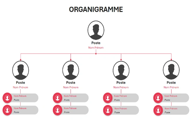 modele organigramme ppt