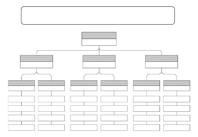 organigramme vierge à télécharger